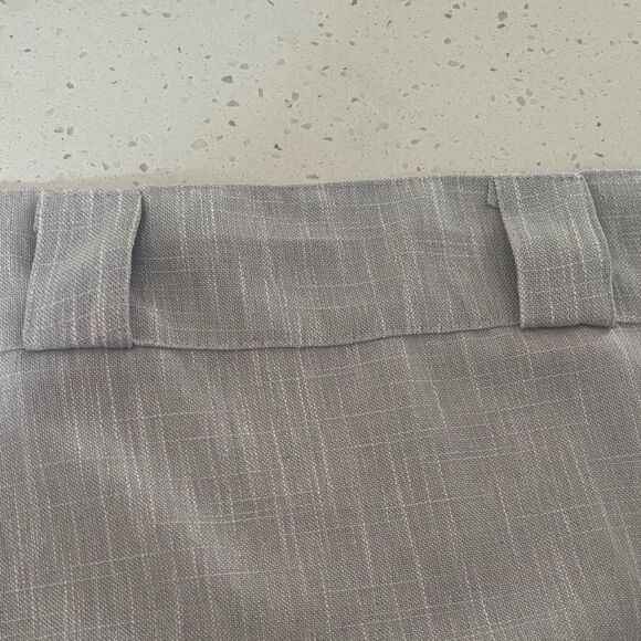 NEW Set of  2 Light Gray Silver Long 84” Curtain Panels Pair Semitransparent - Picture 5 of 8